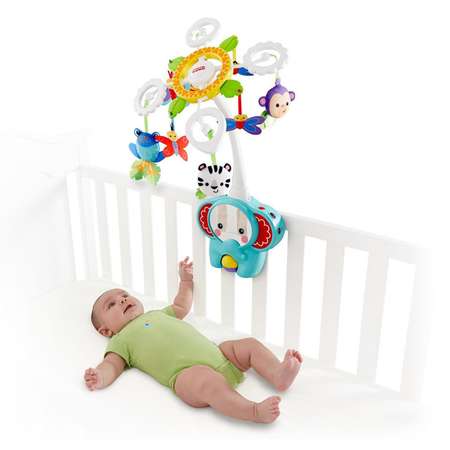 Мобиль напольный Fisher Price Друзья из тропического леса