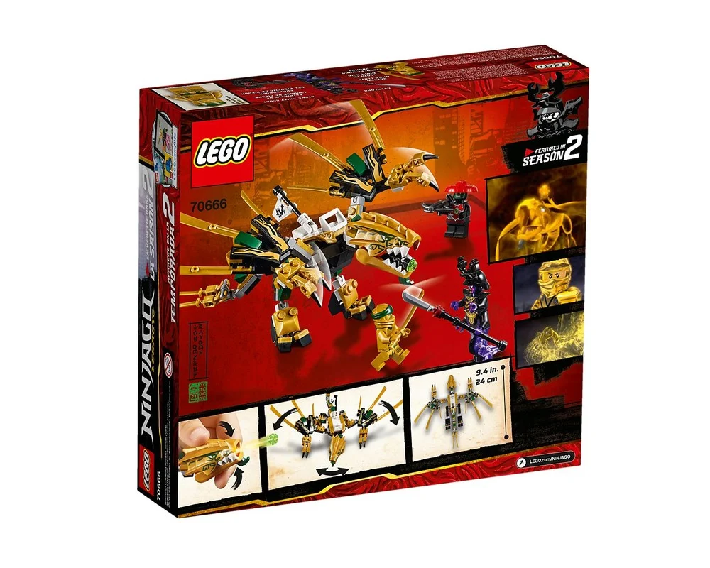 Конструктор LEGO NINJAGO 70666 156 дет. - фото 1