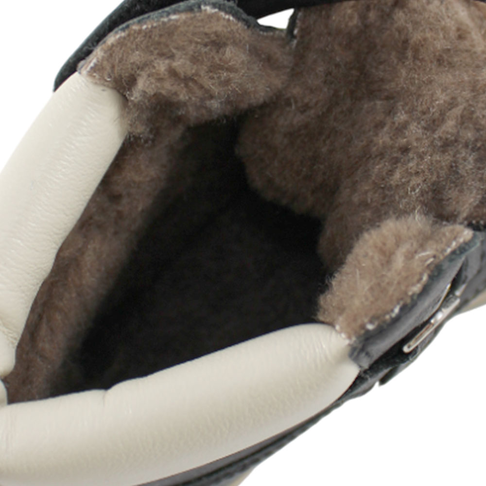 Ботинки BEST.A L505Z-SV BEST.A Ботинки для мальчика,черная кожа - фото 4