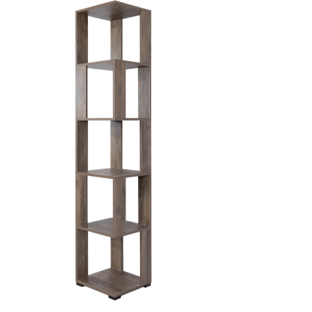 Стеллаж Comfort Avenue Инея дуб Коми 1086 179.1х35х35
