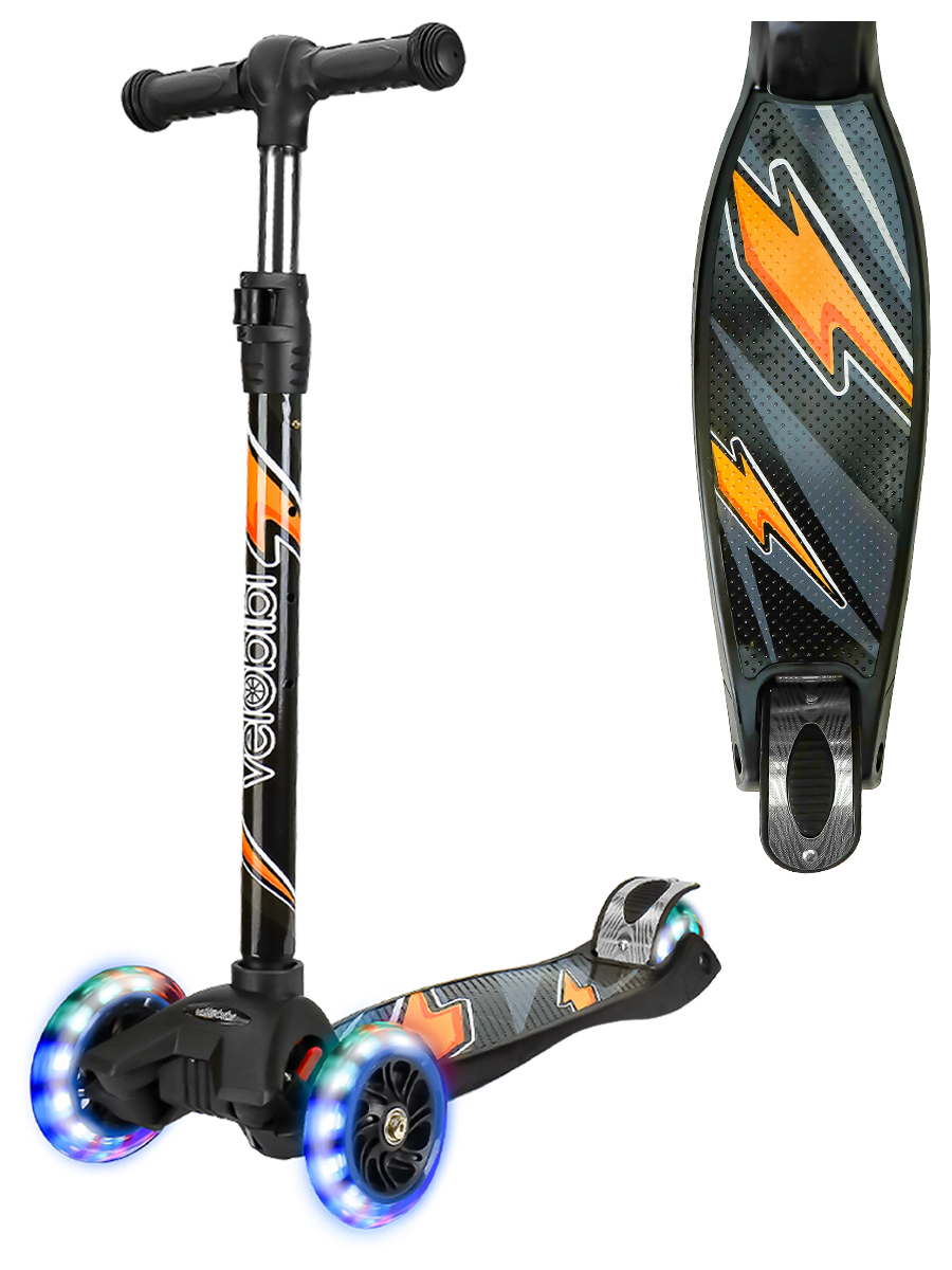 Самокат Velobibi трехколесный - фото 1