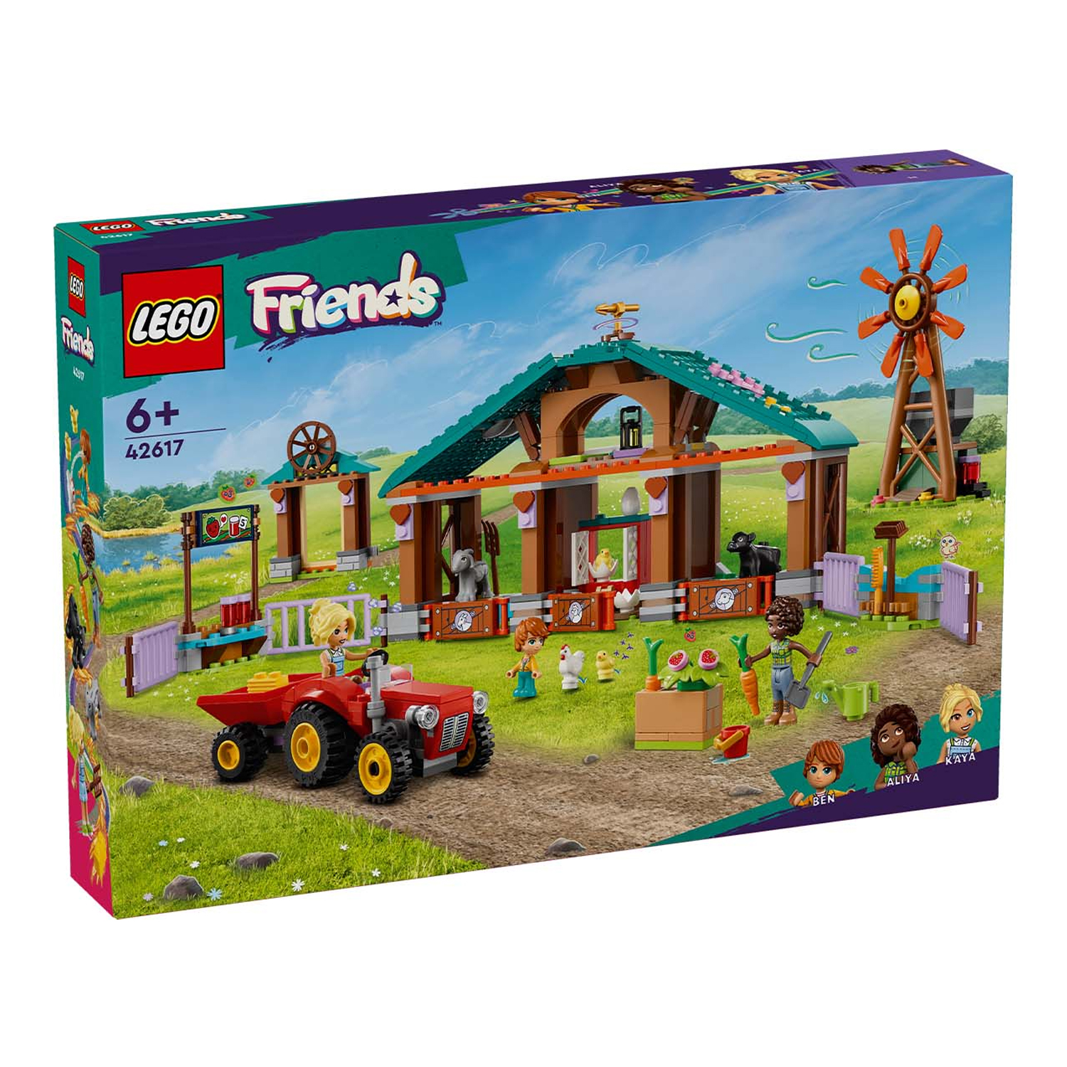 Конструктор LEGO Friends Ферма блочный - фото 9