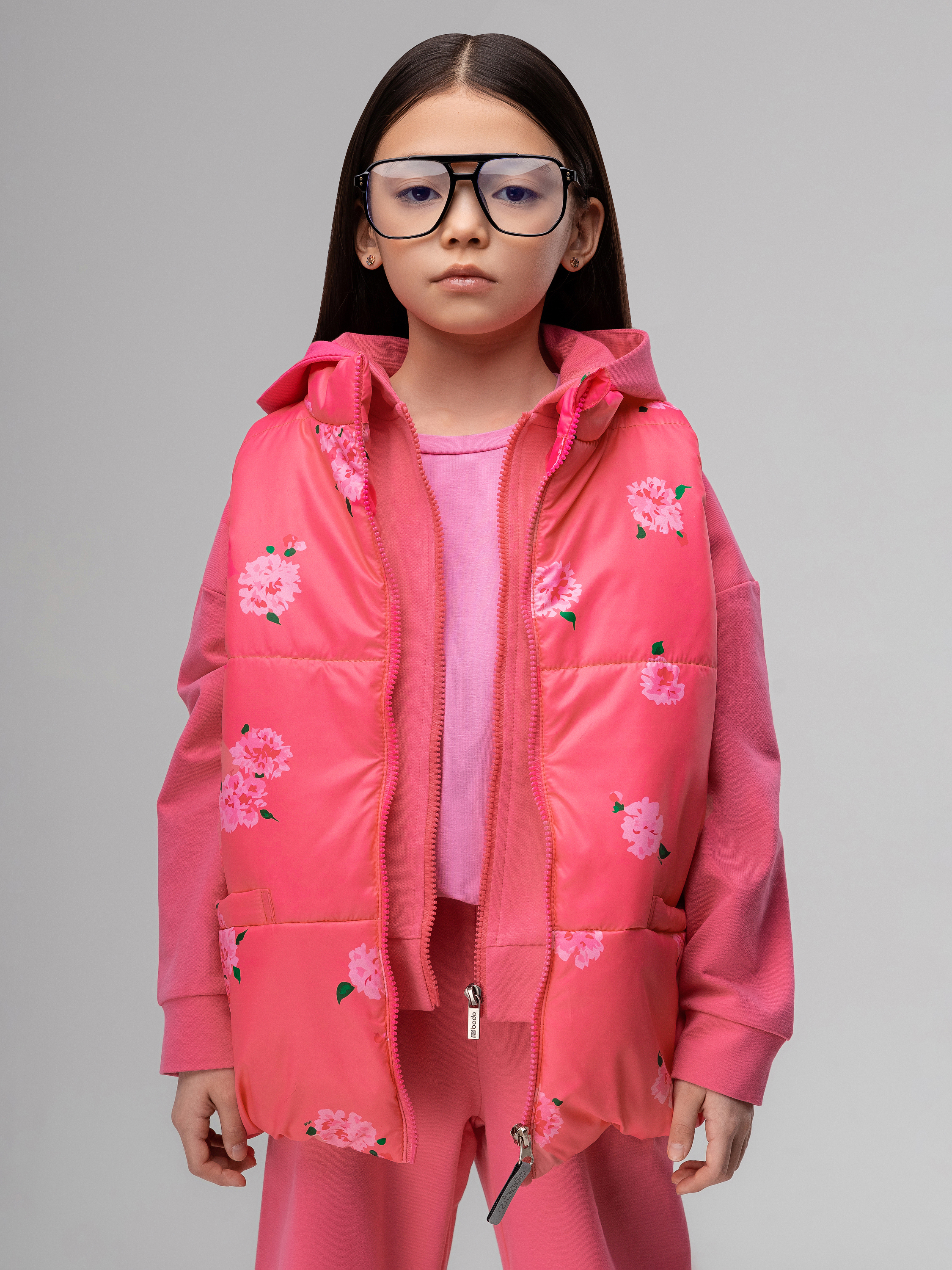 Жилет Bodo 14-84MU_розовый - фото 4