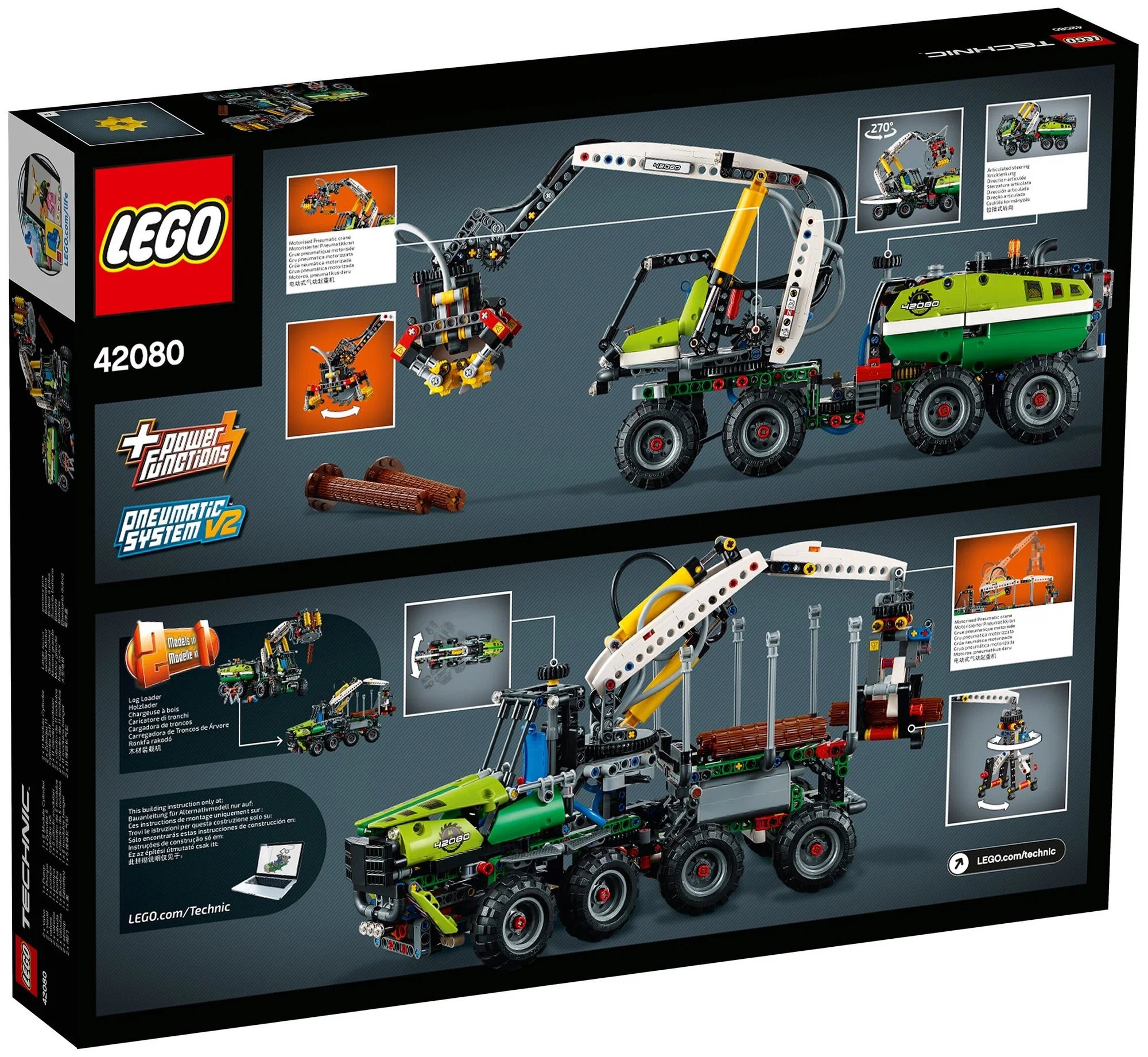 Конструктор LEGO Technic 42080 1003 дет. - фото 10