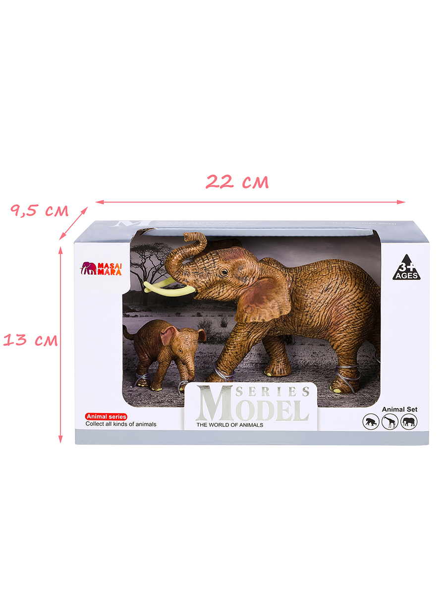 Игровой набор Masai Mara Семья слонов - фото 11