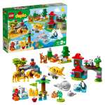 Конструктор LEGO DUPLO Town Животные мира блочный