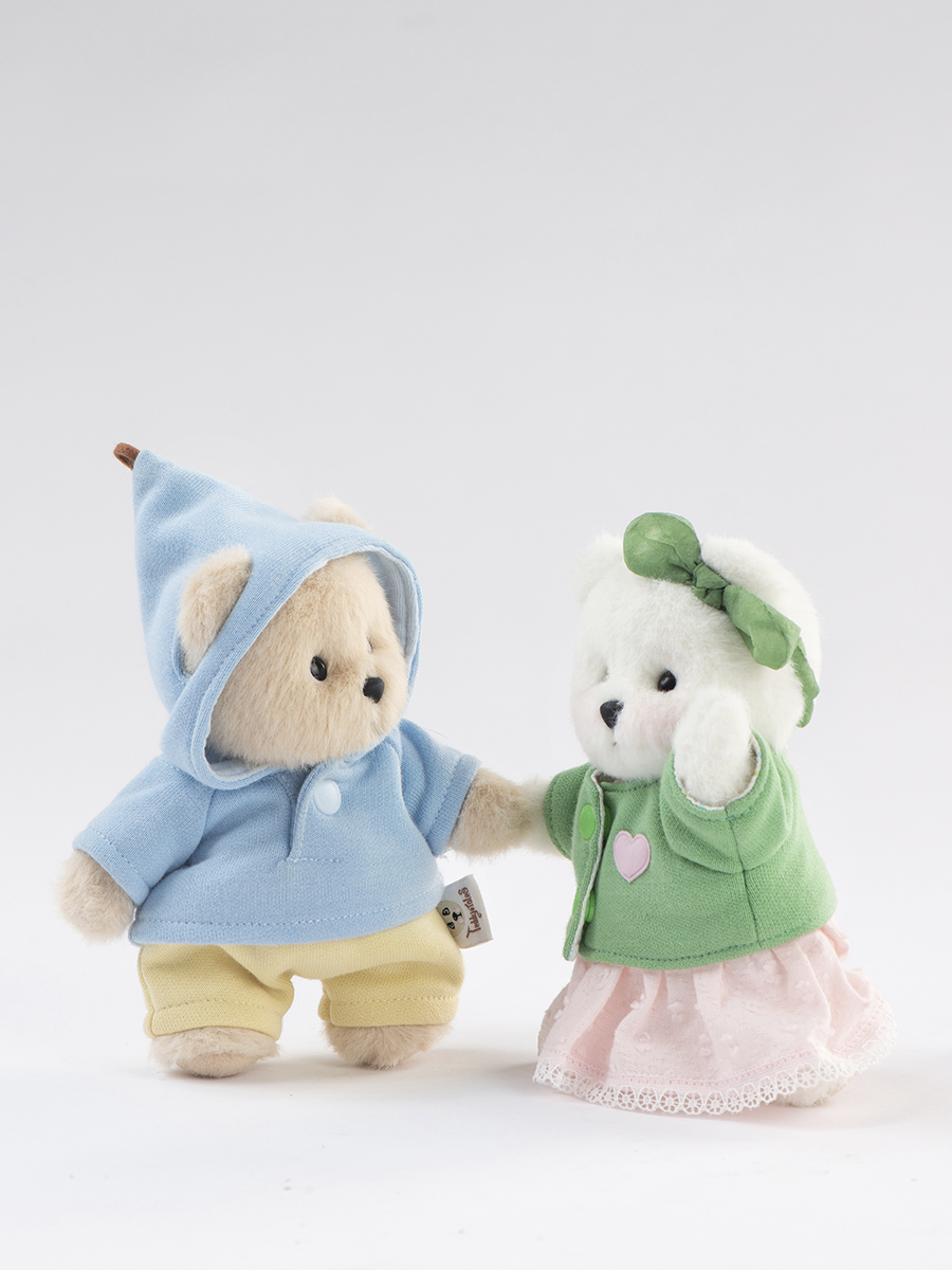 Мягкая игрушка TeddyTales Медведь Счастье белый - фото 14