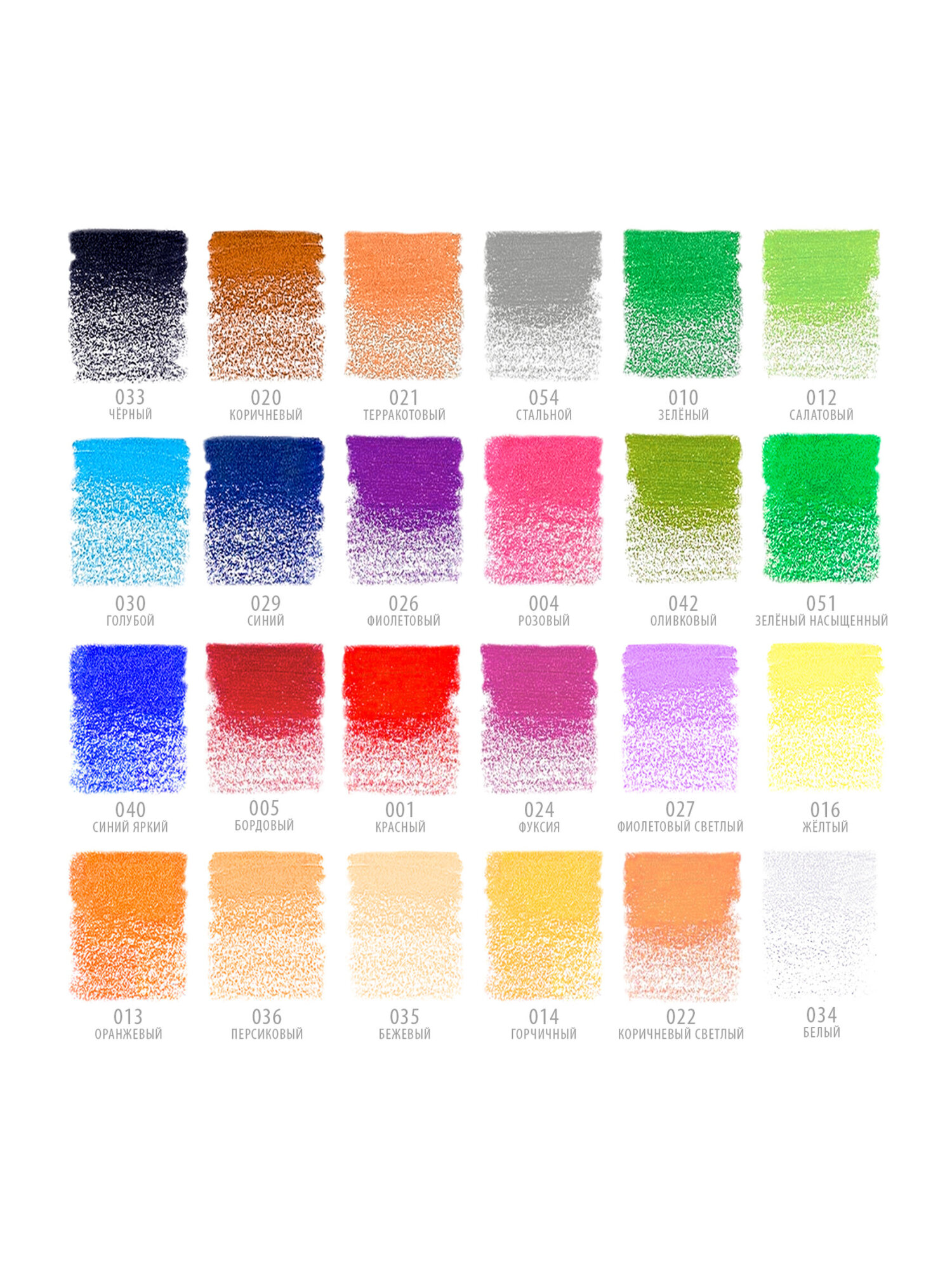 Карандаши цветные Brauberg 24 шт. - фото 17