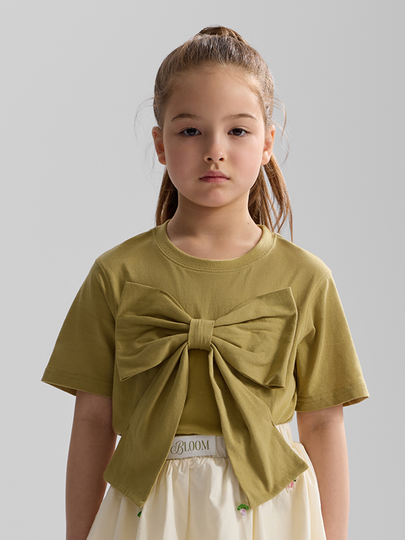 Футболка Happy Baby 88296-1_olive - фото 1