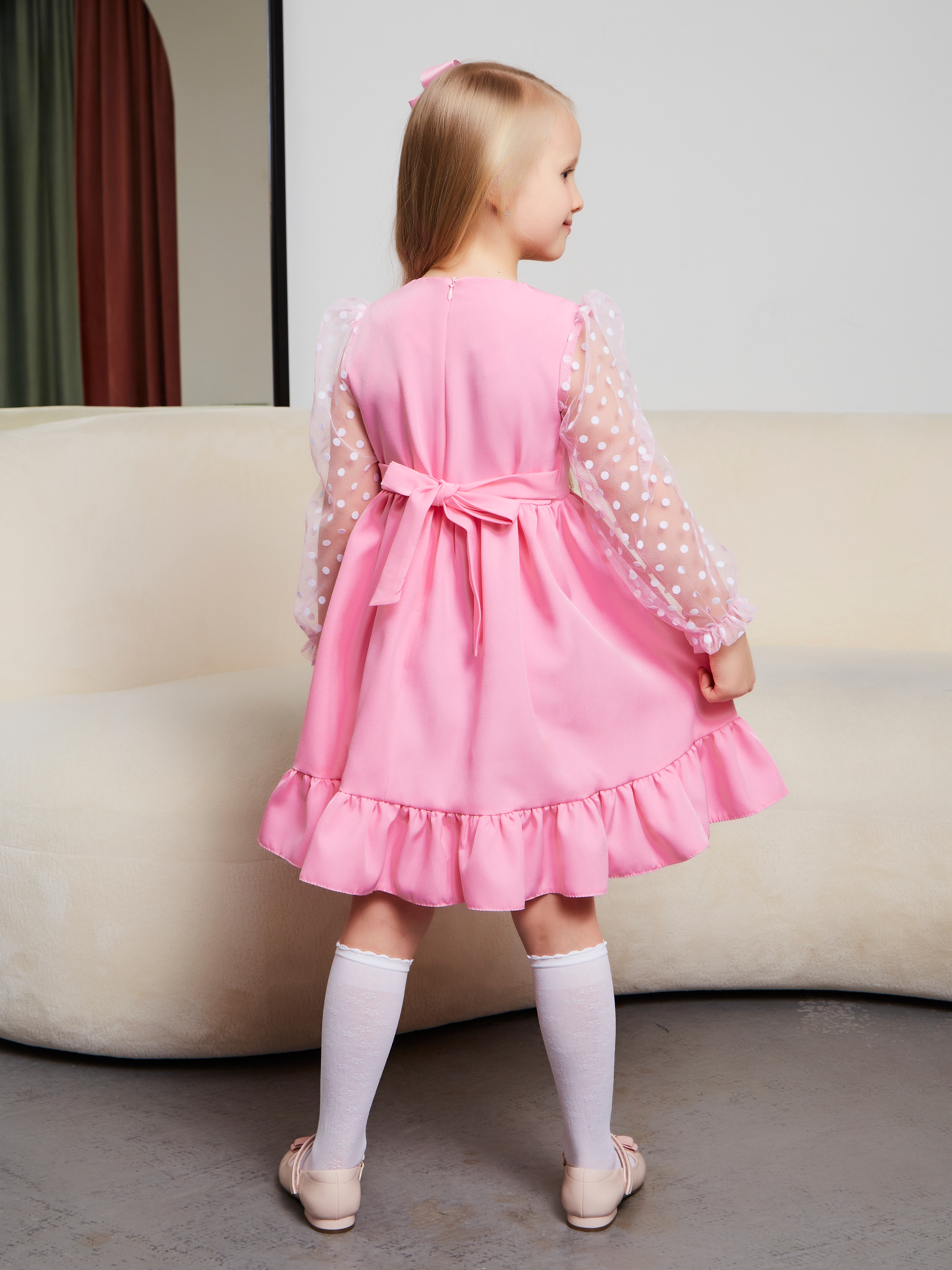 Платье Sofisha kids Plat.barbie-pink - фото 4