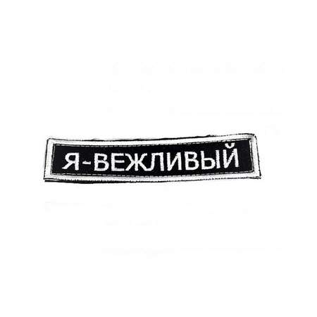 Шеврон - нашивка на липучке Ripoma