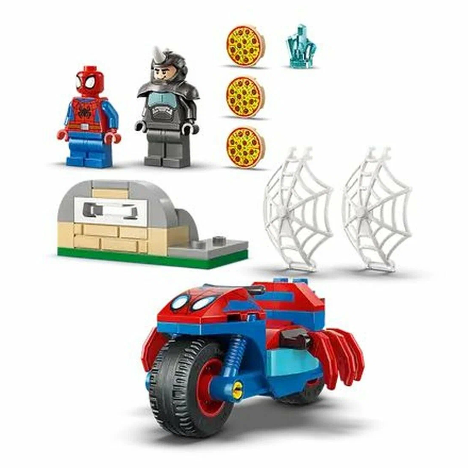 Конструктор LEGO Spidey Спайди против Носорога 61 дет. - фото 6