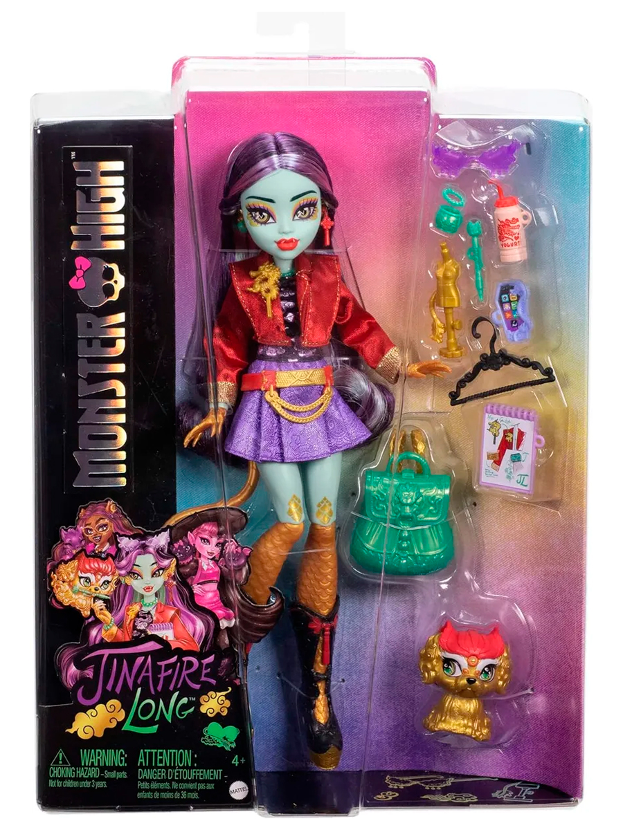 Изображение товара Кукла модельная Monster High Джинафаер Лонг HYV58