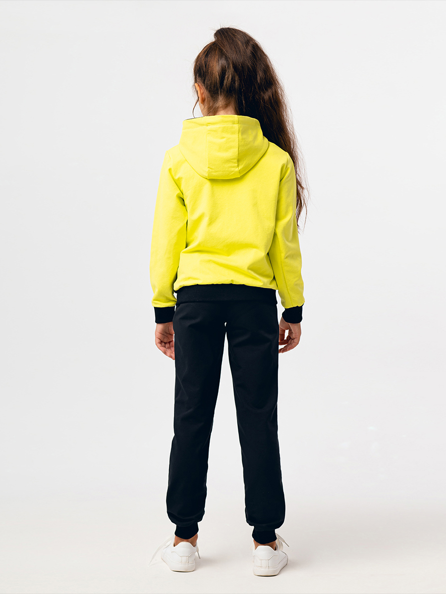 Спортивный костюм RODOS М-258/темно-синий_желтый - фото 4