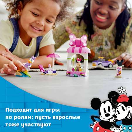 Конструктор LEGO Mickey and Friends Магазин мороженого Минни блочный
