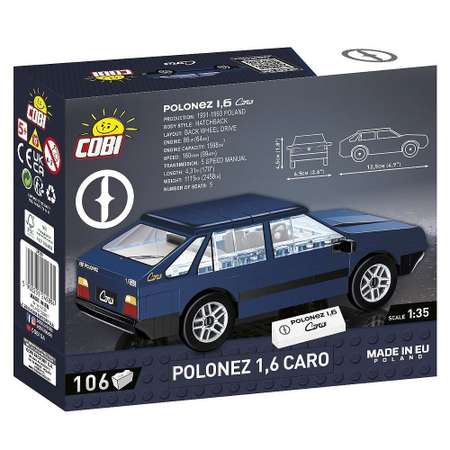Конструктор COBI Автомобиль Polonez блочный