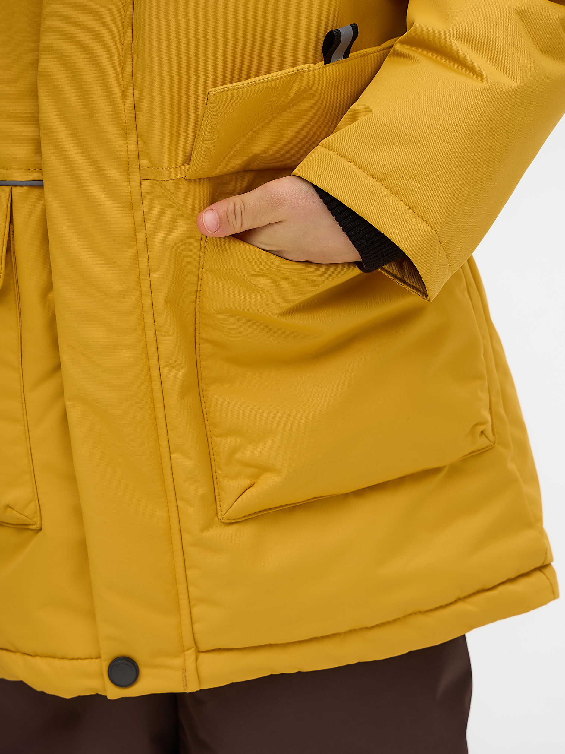 Куртка и полукомбинезон Kvartet 754 горчица - фото 13