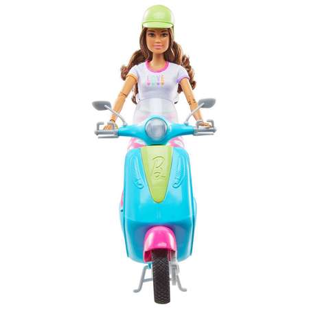 Игровой набор Barbie Кукла со скутером