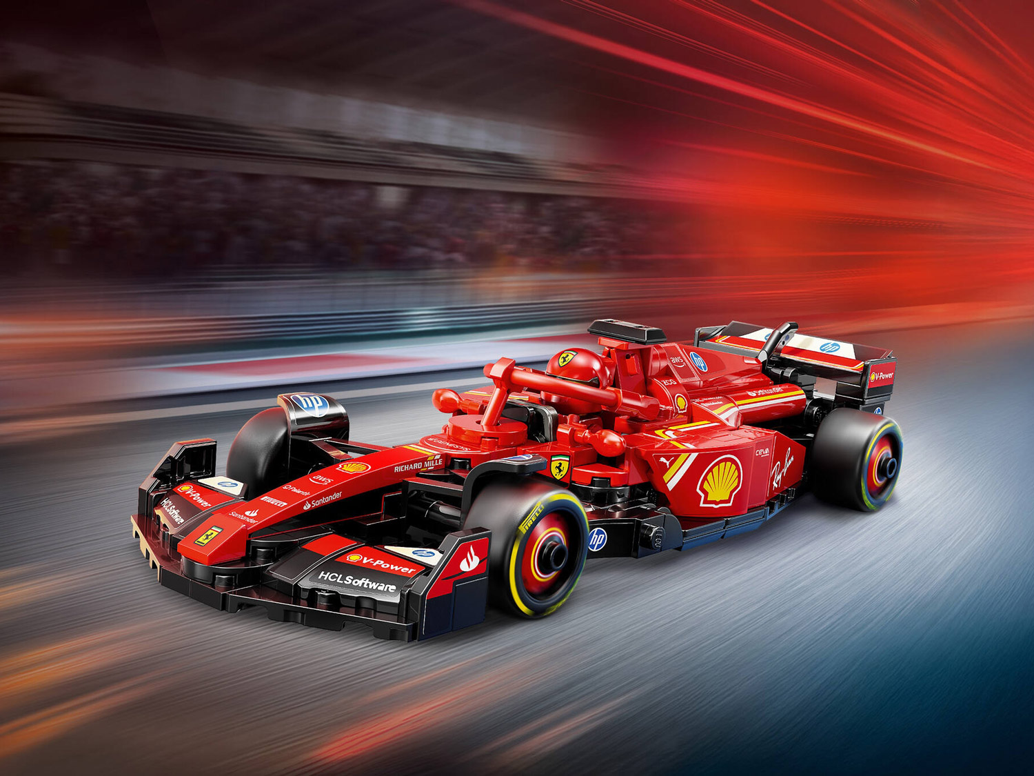 Конструктор LEGO Speed Champions Ferrari SF-24 77242 275 дет. - фото 12