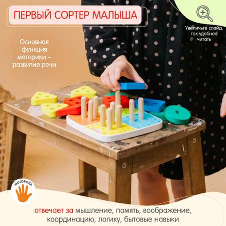 Игрушка Alatoys сортер Фигуры геометрические