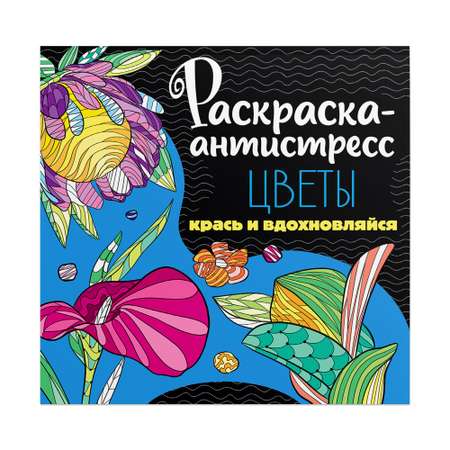 Набор Проф-Пресс Раскраска-антистресс 213Х213. Узоры+Цветы 2 шт.
