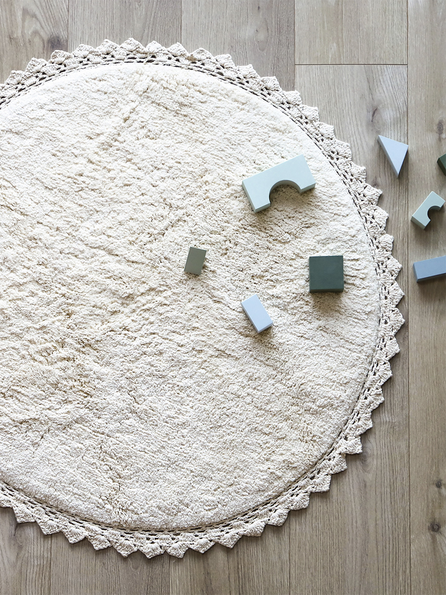 Ковёр Nattiot PERLA ECRU 110 x 110 см - фото 5