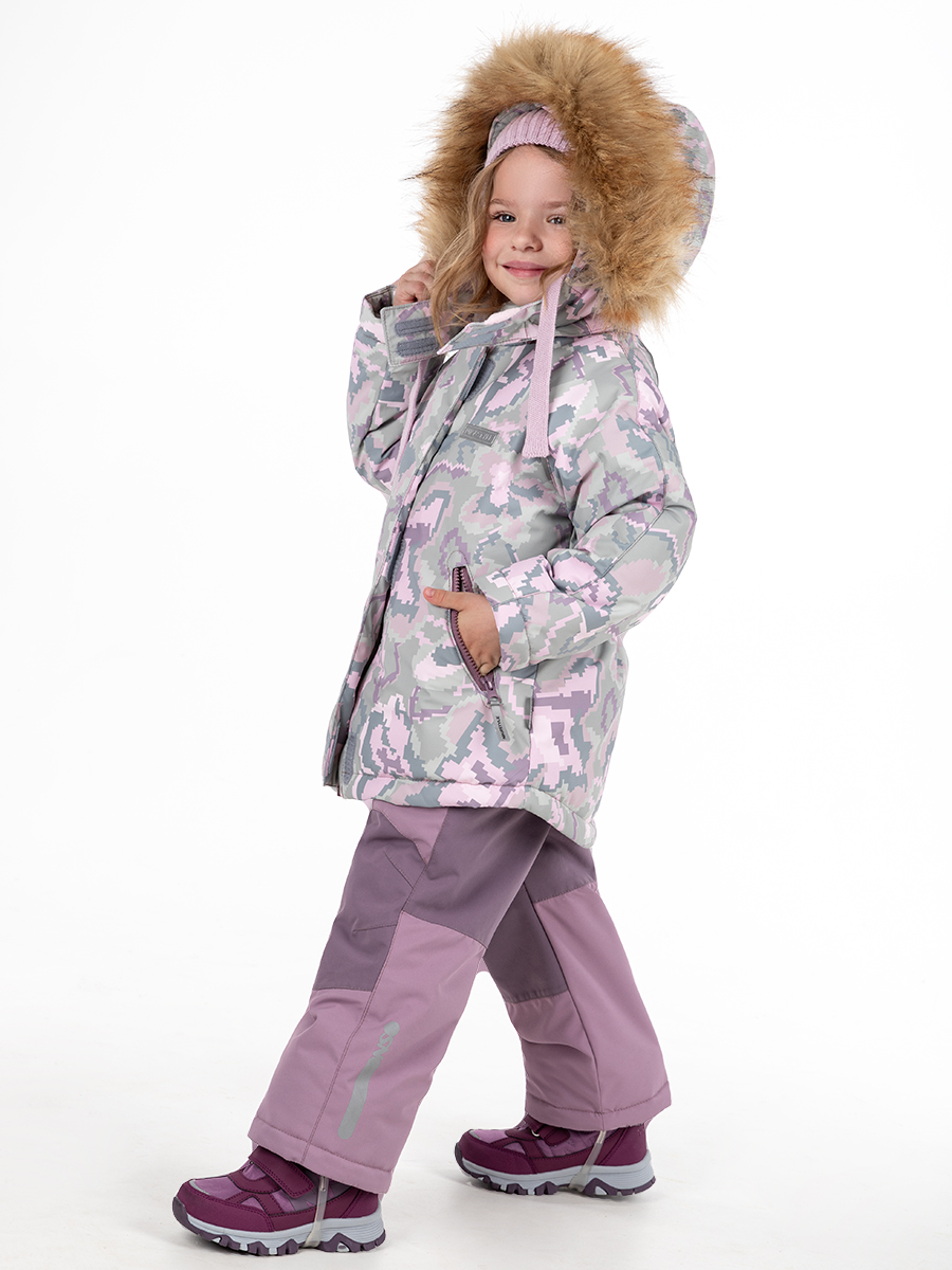 Костюм NIKASTYLE 7з0624 фисташка/орхидея - фото 3