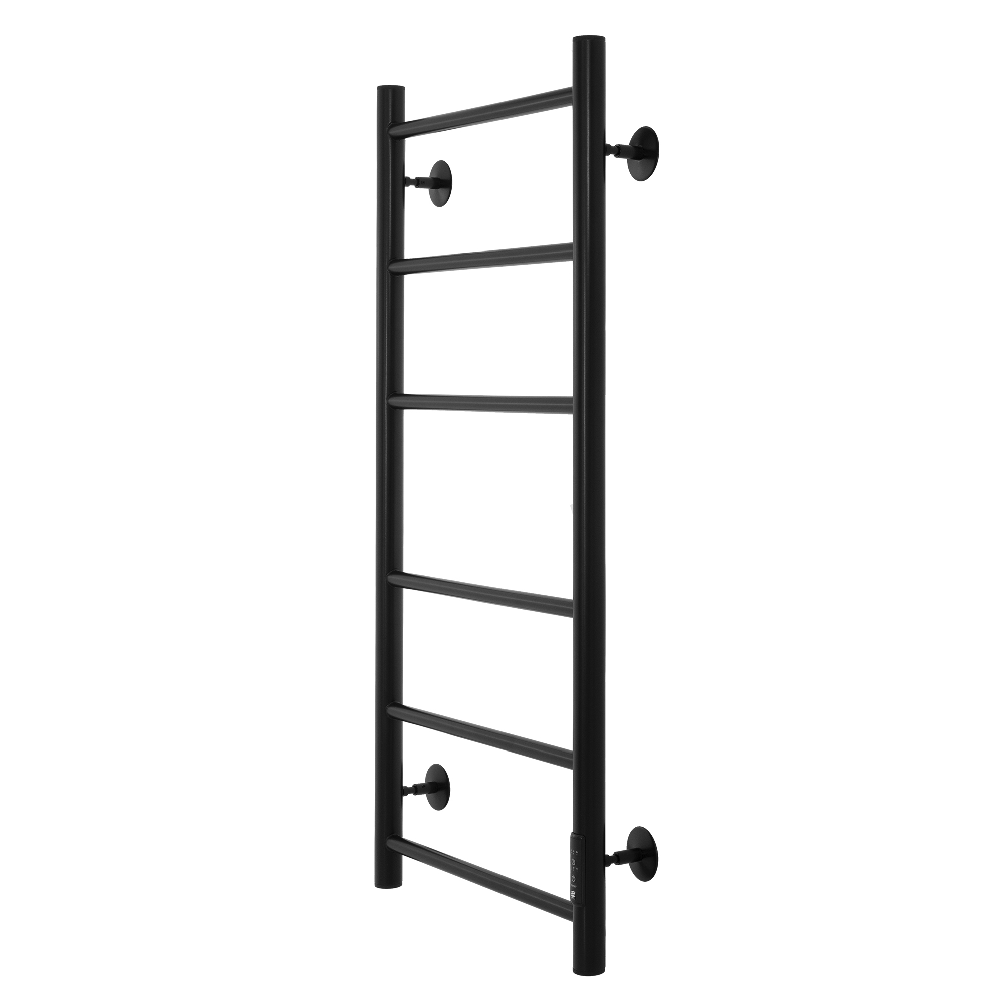 Полотенцесушитель электрический Energy ROUND 900x400 черный - фото 6