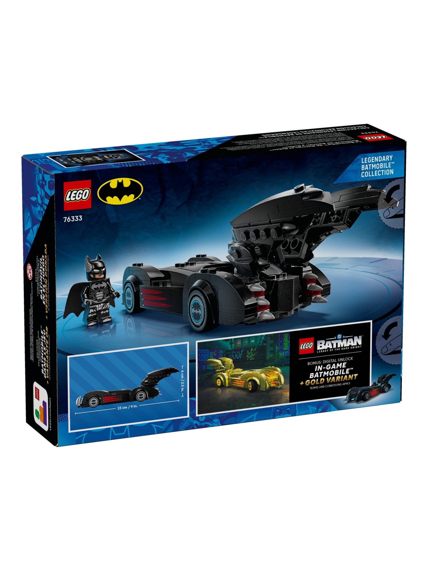 Конструктор LEGO DC Super Heroes Бэтмен и Робин 272 дет. - фото 3