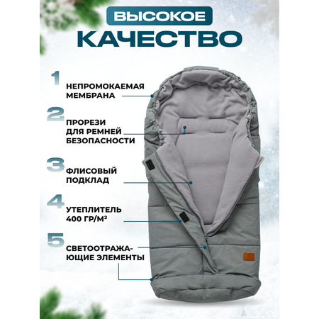 Конверт в коляску StrollerAcss