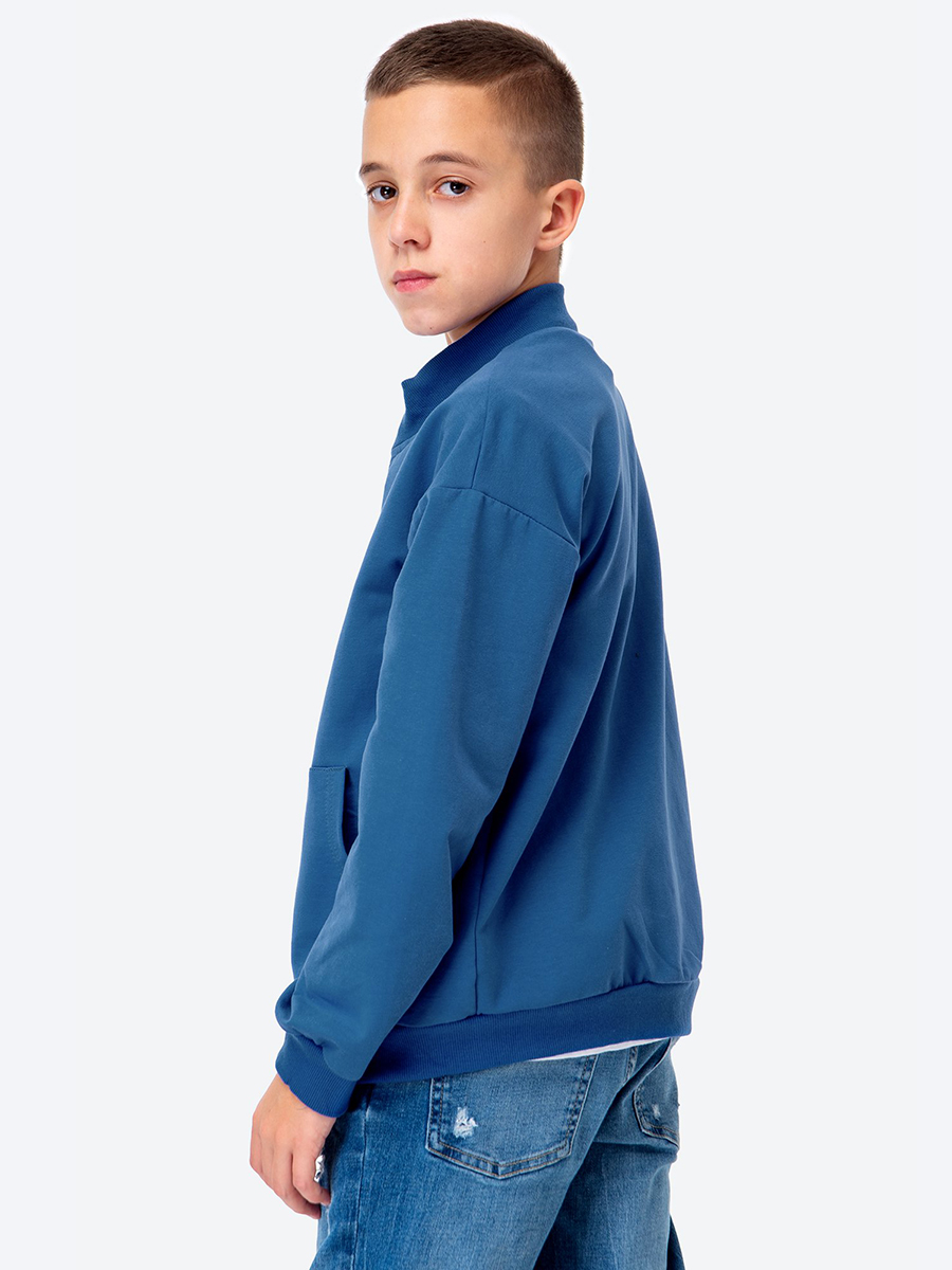 Бомбер HappyFox HF00159джинсовый - фото 9