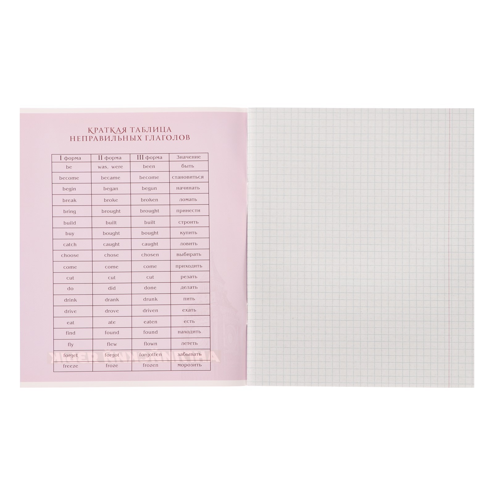 Тетрадь Calligrata (Английский язык) - фото 2