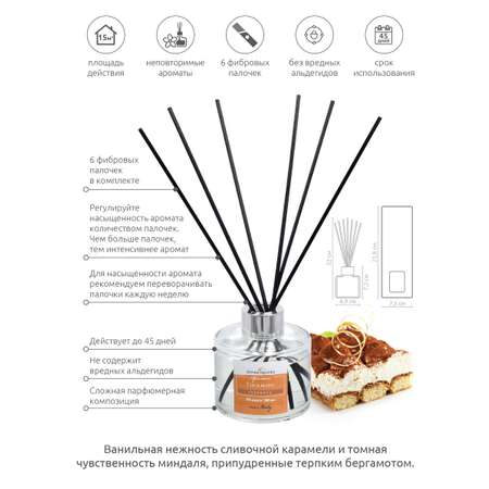 Ароматический диффузор Italy Aroma Republic Тирамису