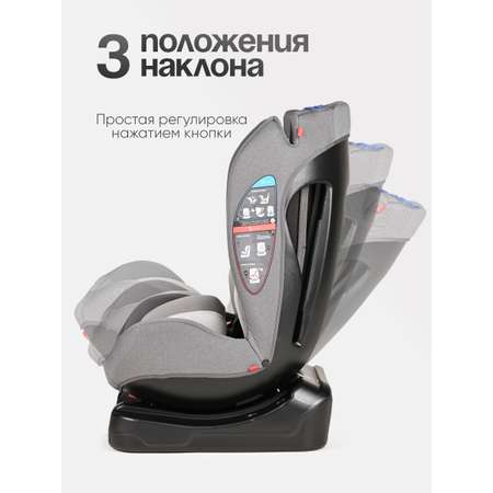 Автокресло Tomix Diamond 0+/1/2 (0-25 кг) серый
