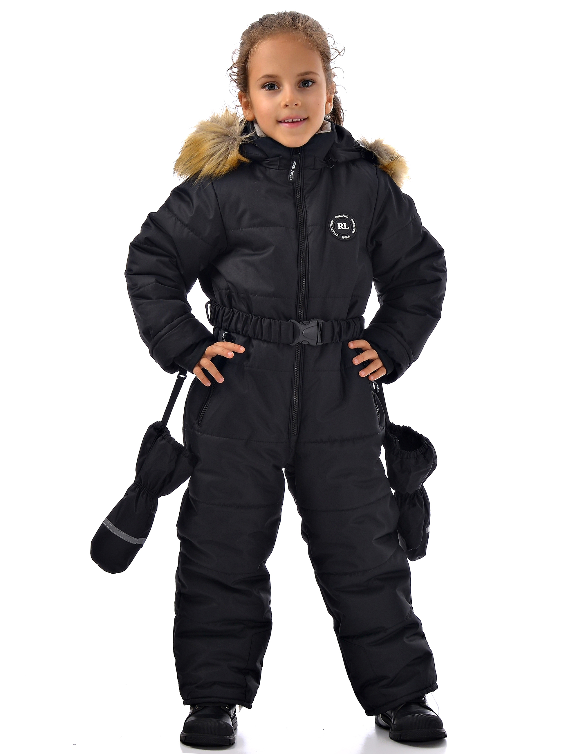 Комбинезон Rusland мз-комбинезон-31-22-глория-черный - фото 9