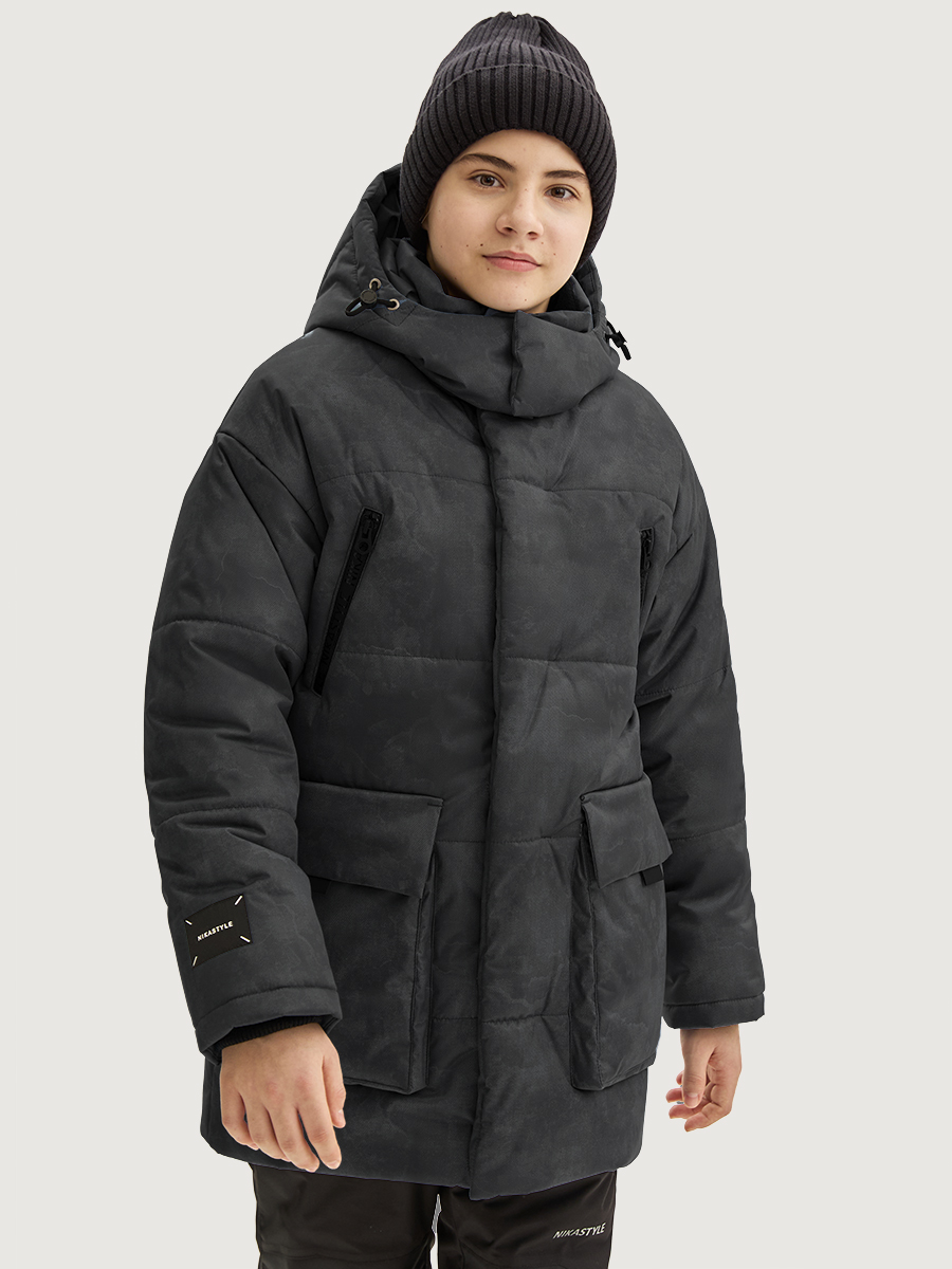 Куртка NIKASTYLE 4з8125 черный - фото 1