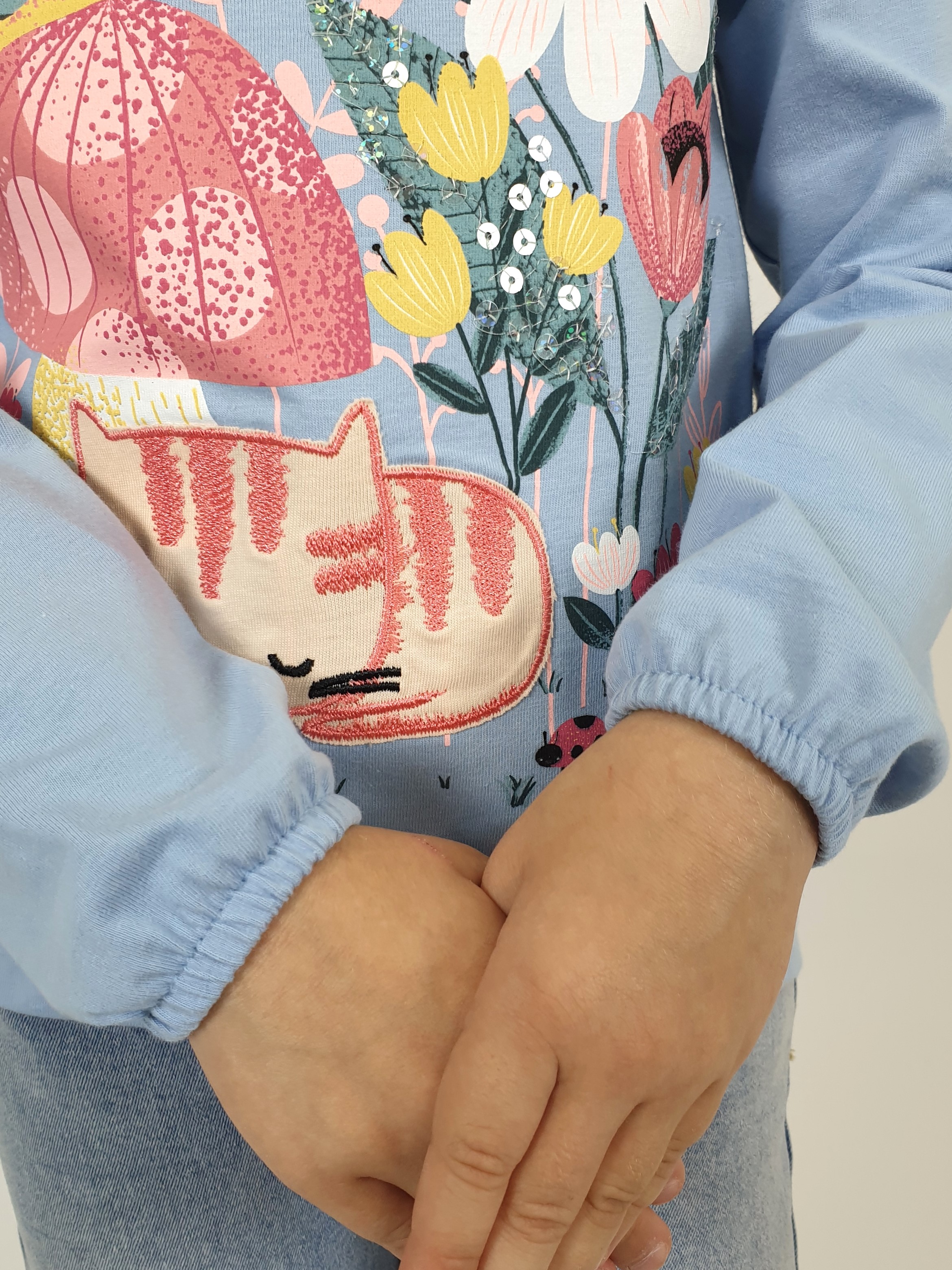 Свитшот Luneva 16-147-8. - фото 9