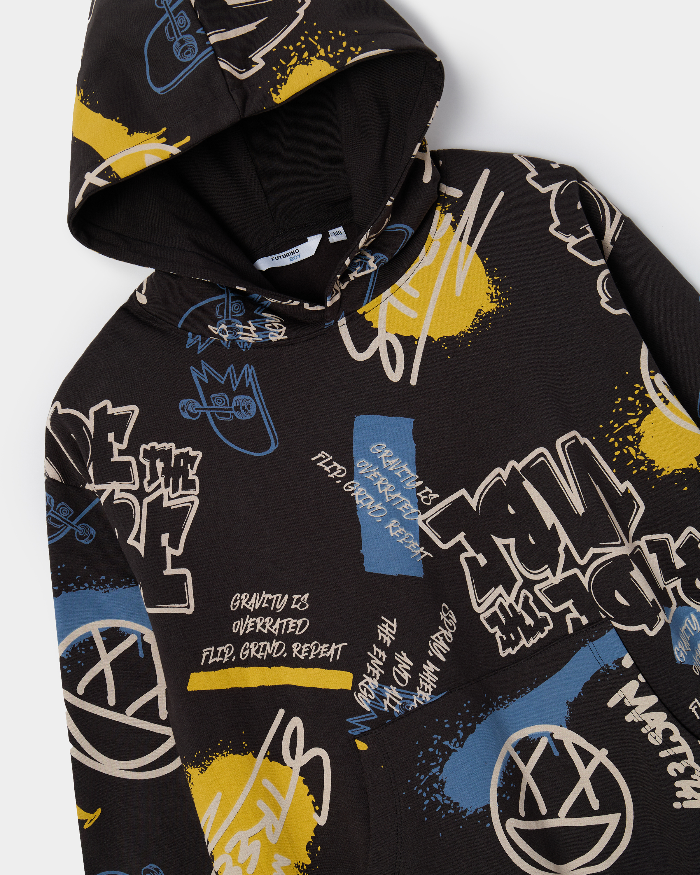 Худи Futurino S26FU1-Z7M4568tb-DG - фото 3