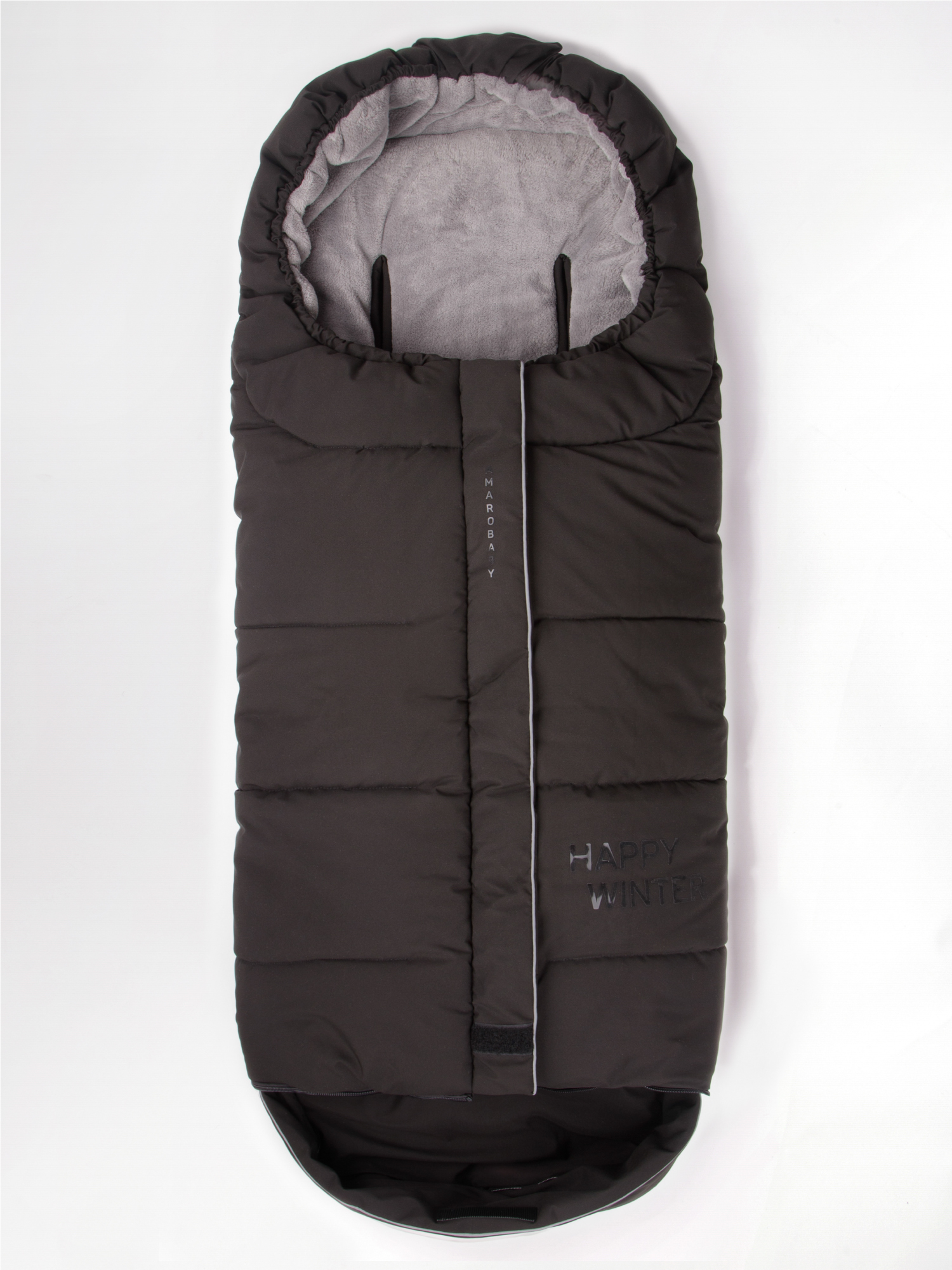 Конверт в коляску Amarobaby POLAR черный - фото 16