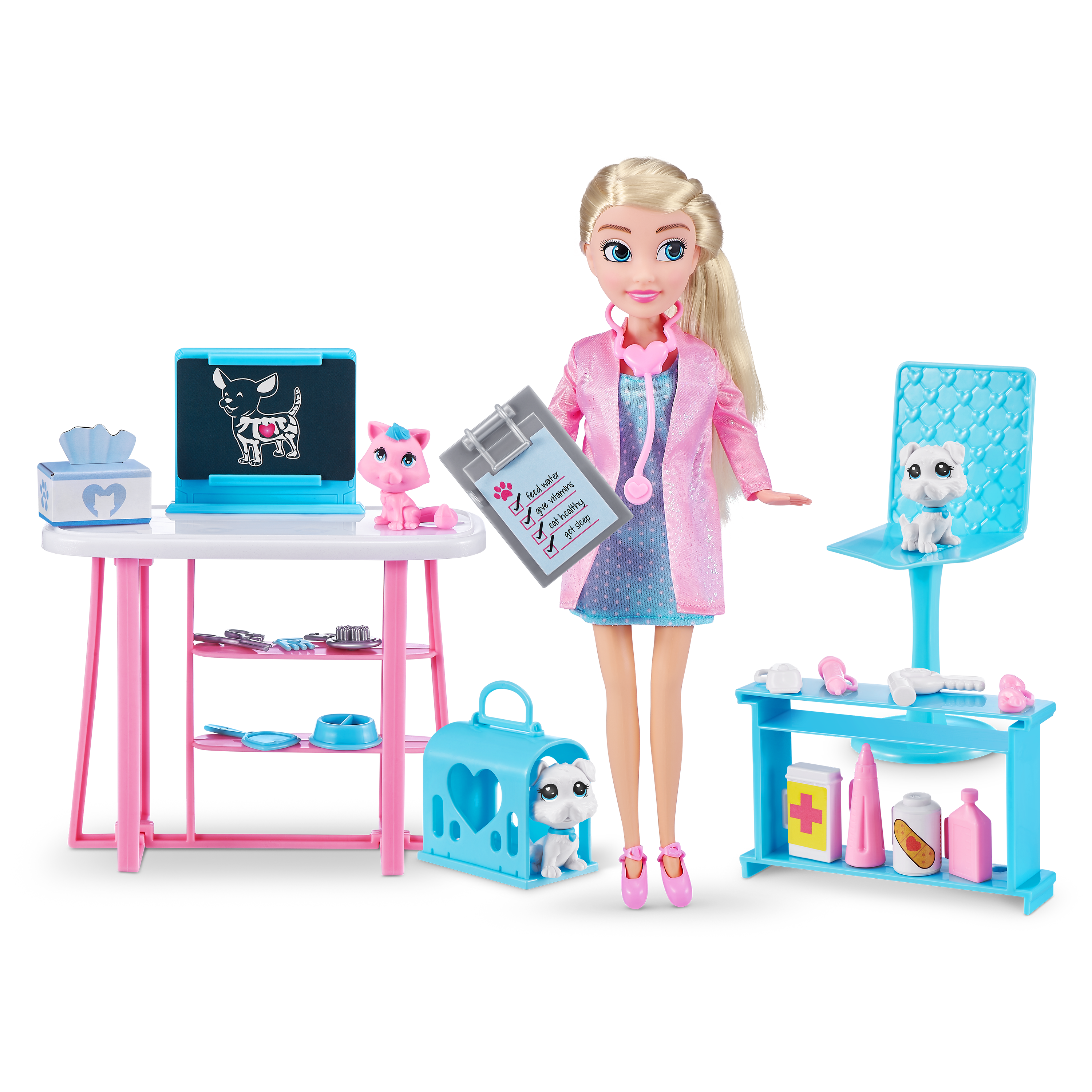 Кукла модельная Zuru Sparkle Girlz Ветеринарная клиника 100184 - фото 11