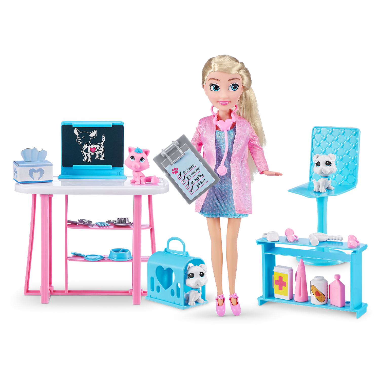 Кукла модельная Zuru Sparkle Girlz Ветеринарная клиника 100184 - фото 11