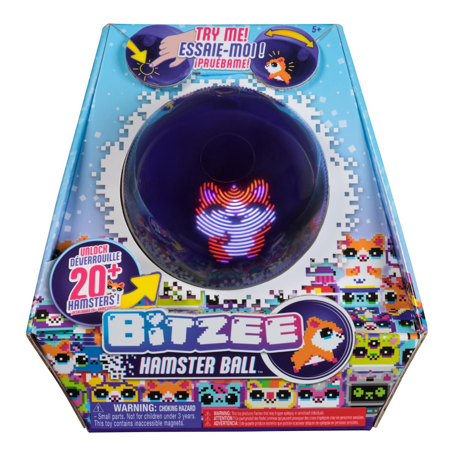 Электронная игра BITZEE Электронная игра в кейсе Хомяк - фото 1