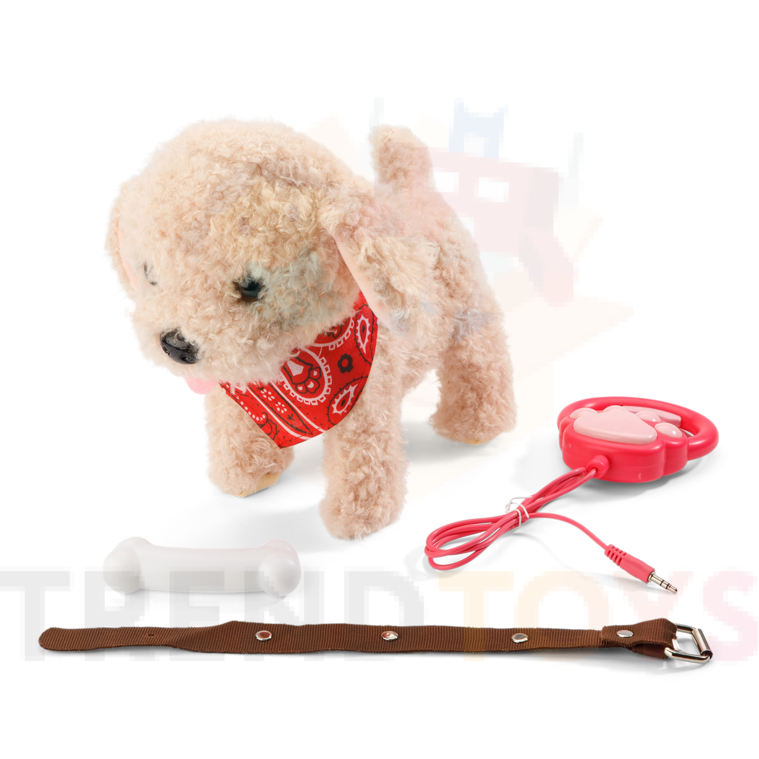 Игрушка мягкая TrendToys собачка 23 см - фото 11