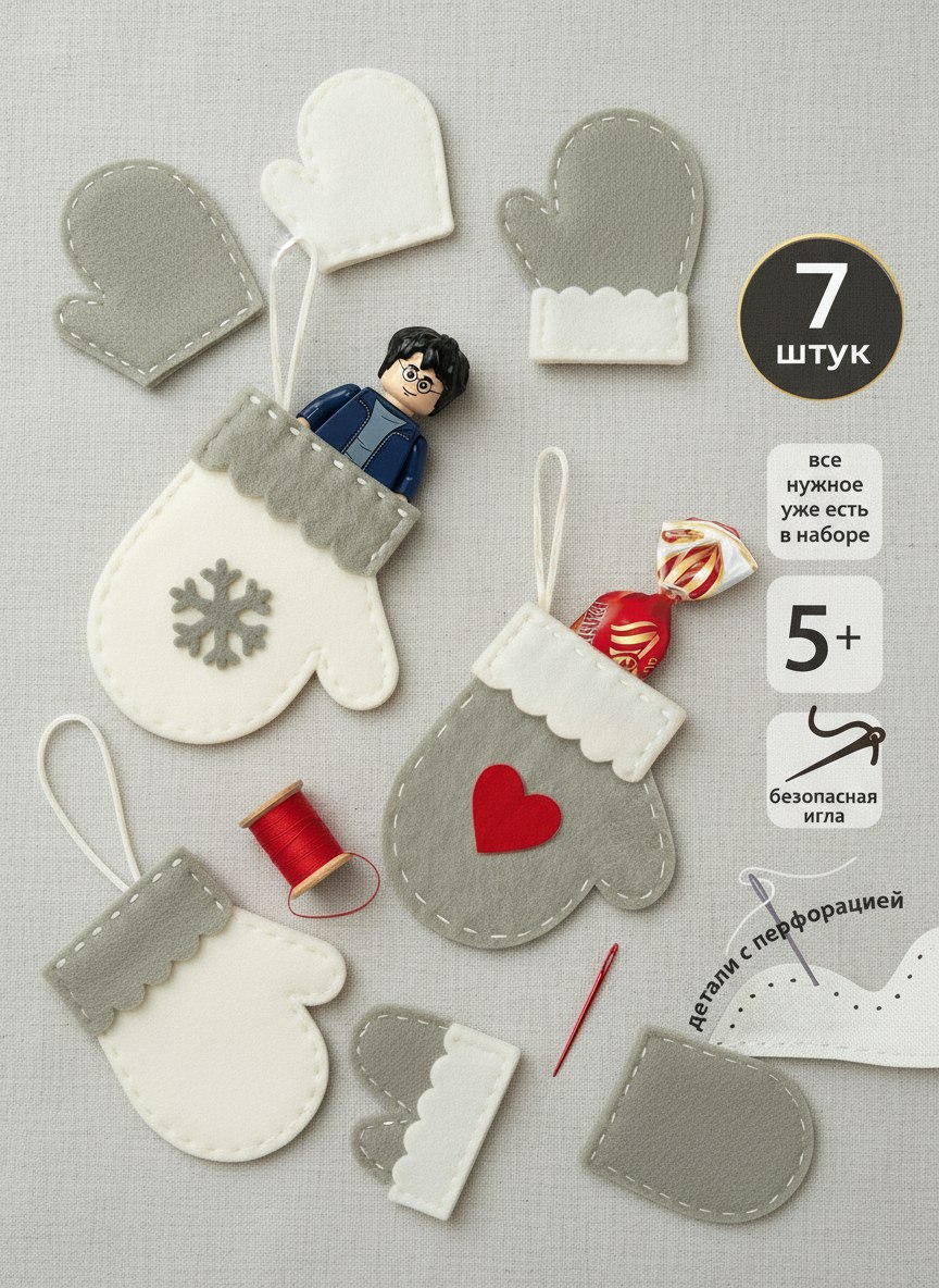 Набор для творчества HappyLine декор своими руками - фото 2