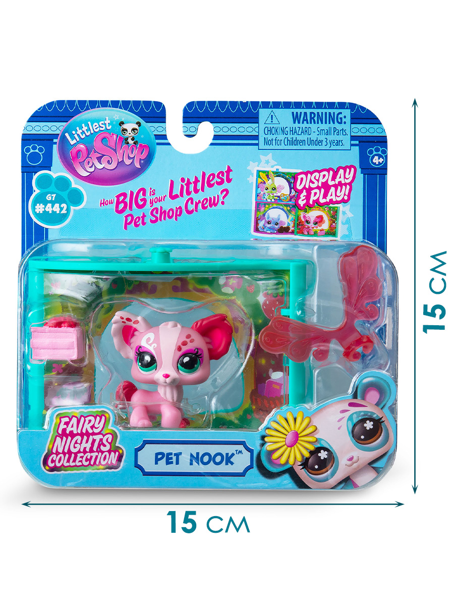 Игровой набор Littlest Pet Shop Уголок крылатого Папийона - фото 6
