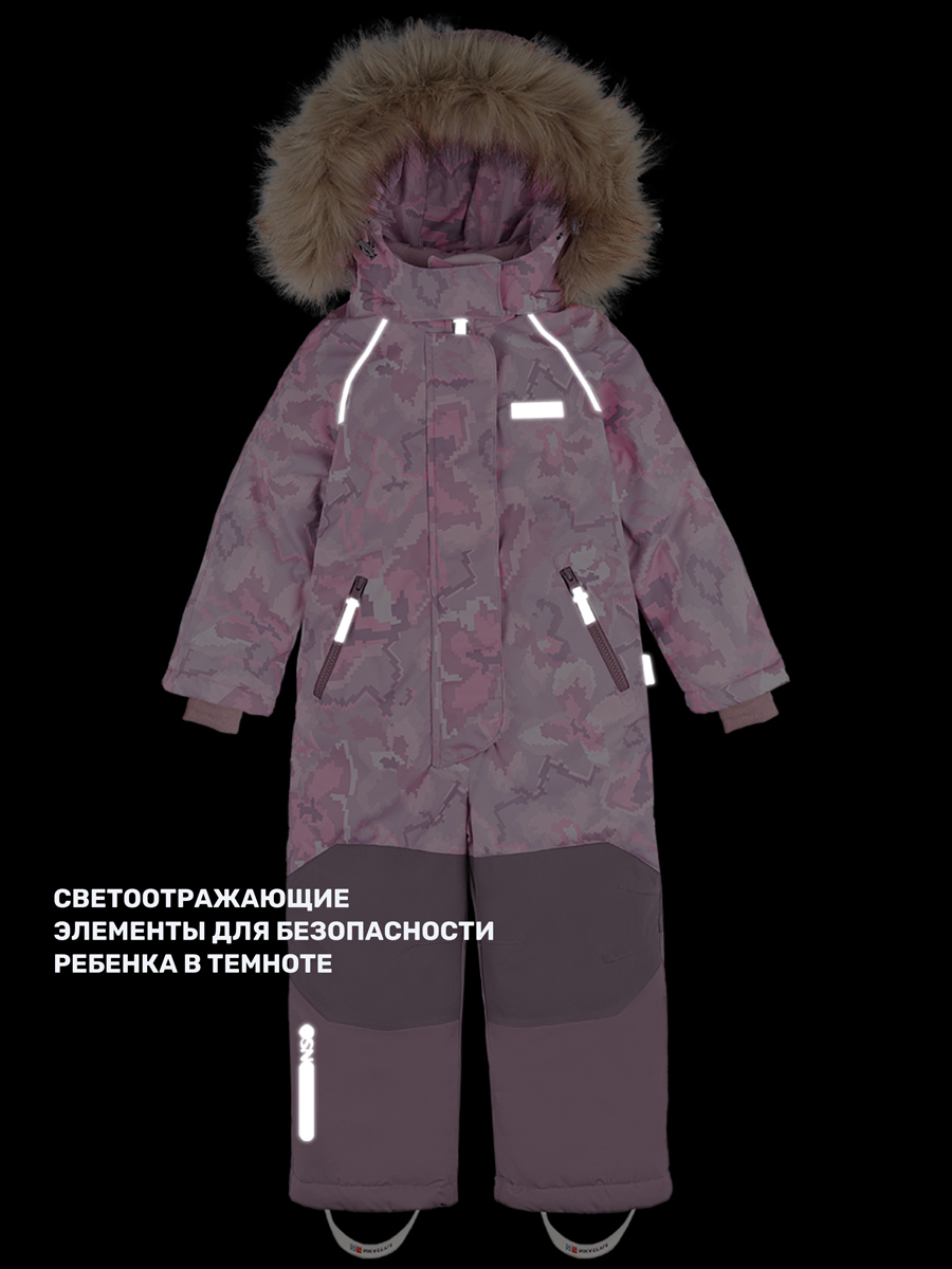 Комбинезон NIKASTYLE 8з0424 роза/орхидея - фото 10