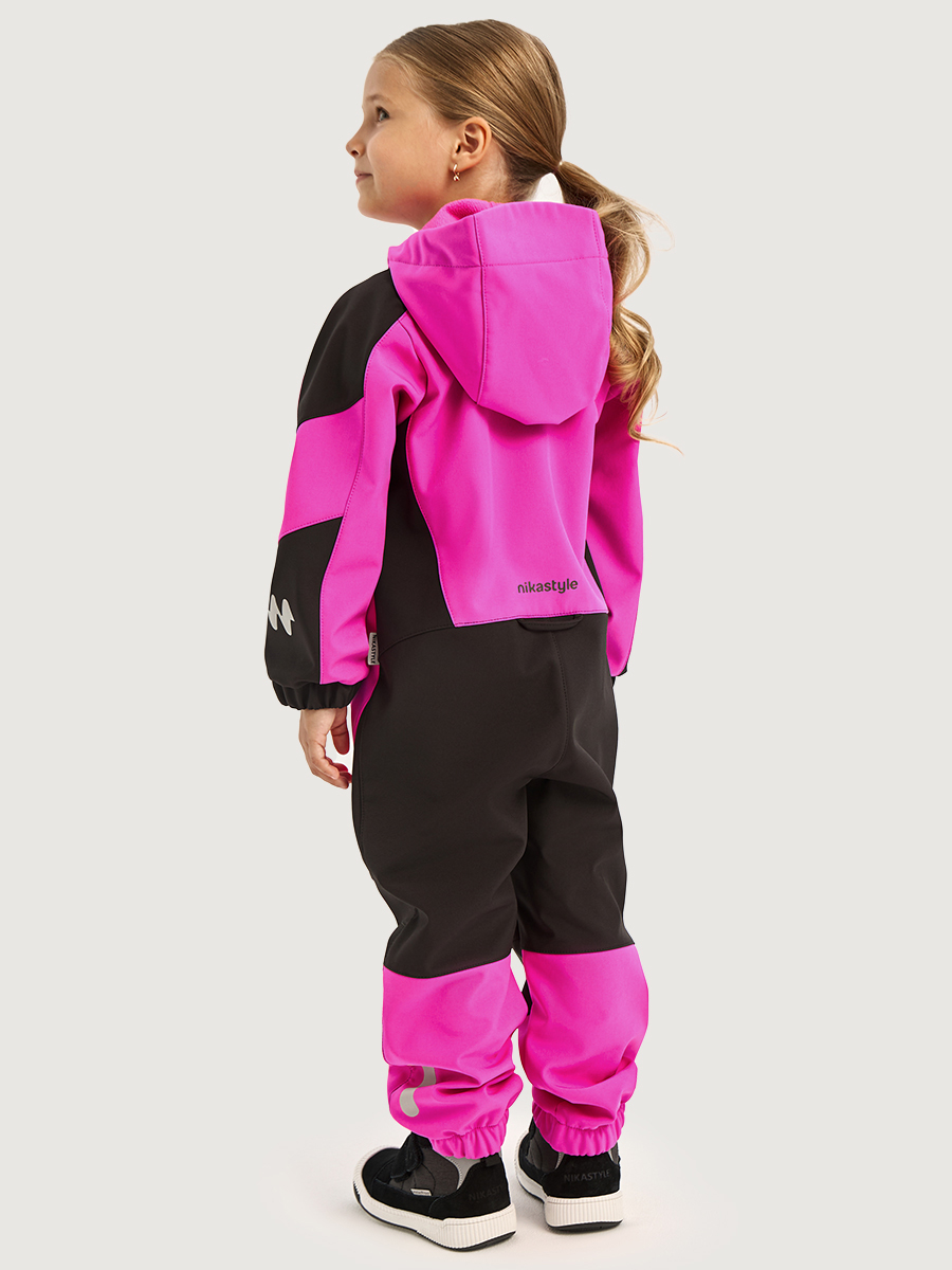 Комбинезон NIKASTYLE 8л15026 фуксия/черный - фото 9