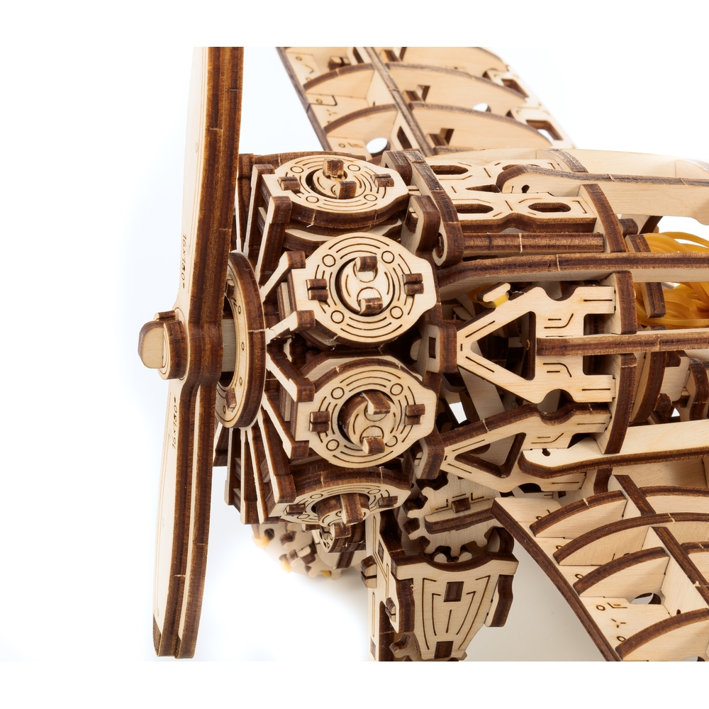 Конструктор Eco Wood Art Самолет деревянный - фото 8