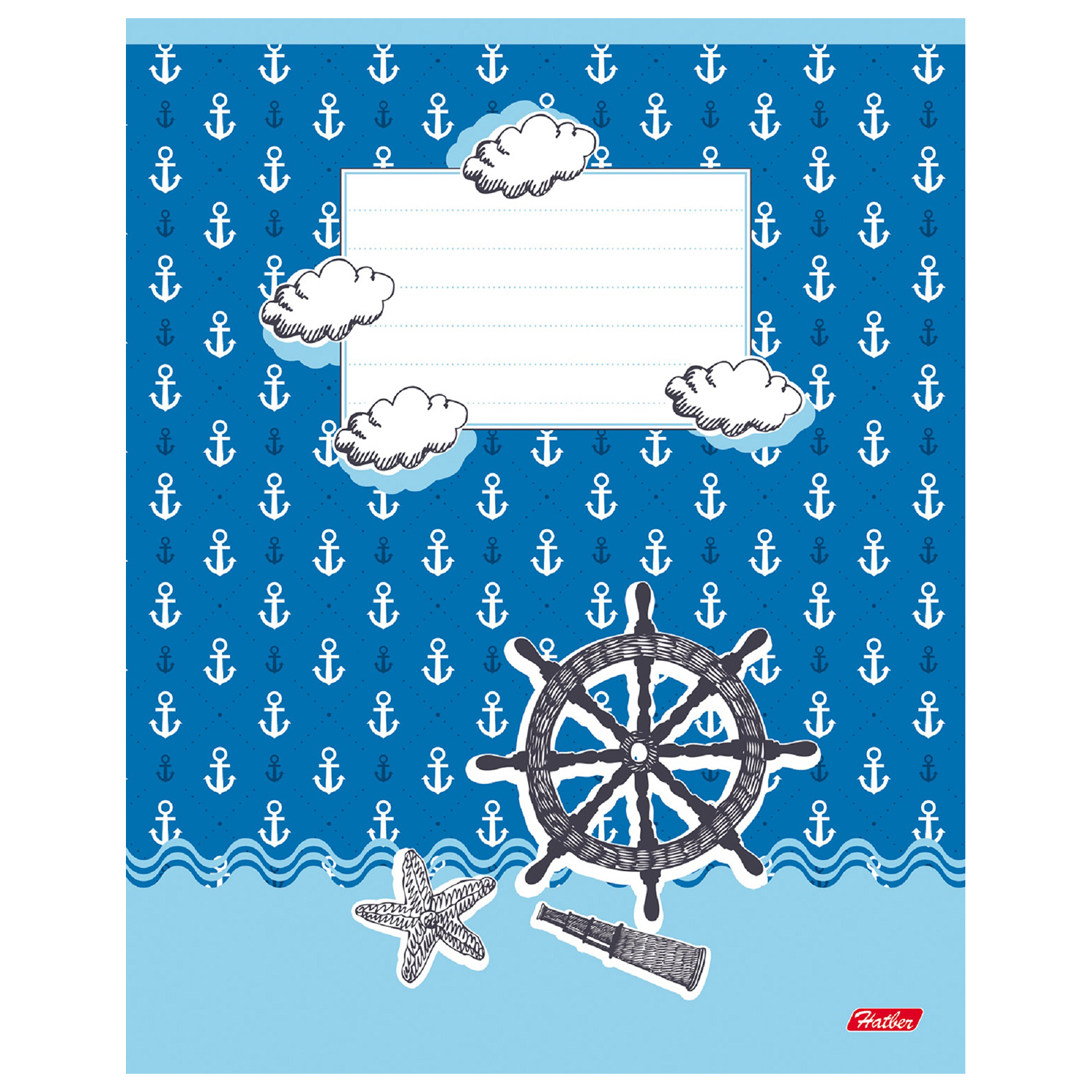 Тетрадь Hatber клетка 12 лист. в ассортименте - фото 6