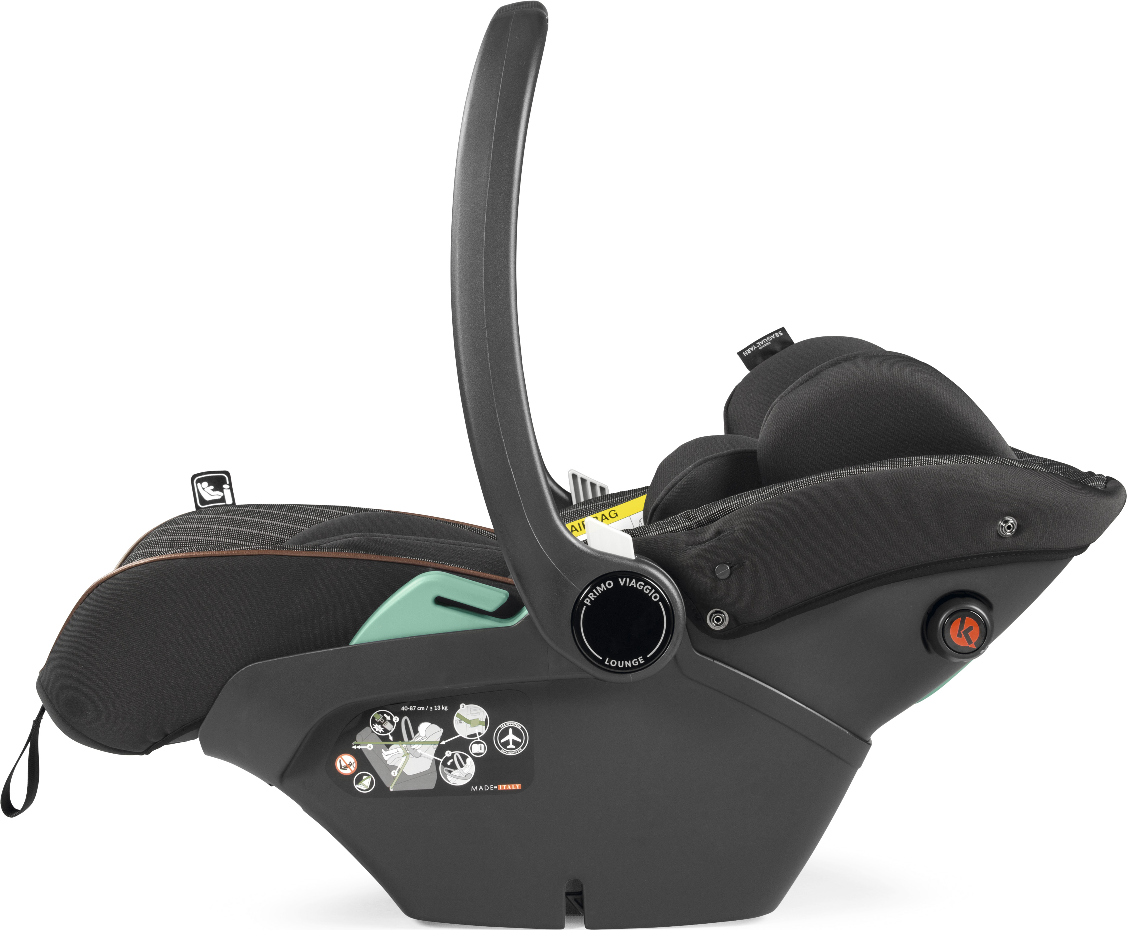 Автокресло Peg-Perego SLK 0 (0 -13 кг) коричневый - фото 5